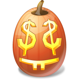 Halloween easymoney jack o lantern pumpkin