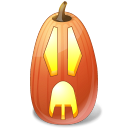 Surprise halloween pumpkin jack o lantern