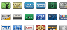 Credit Card icons