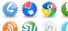 Set of Social icons